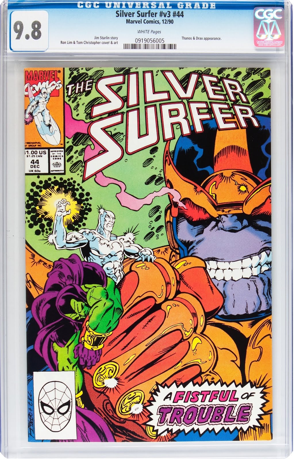 Infinity Gauntlet Marvel Comics Value