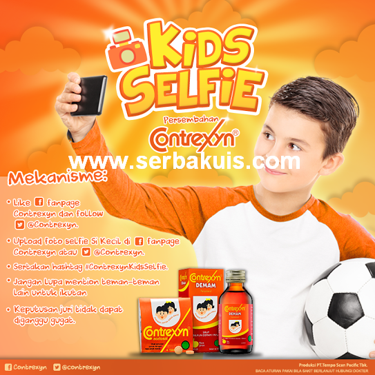 Kids Selfie Contest Berhadiah Menarik dari Contrexyn