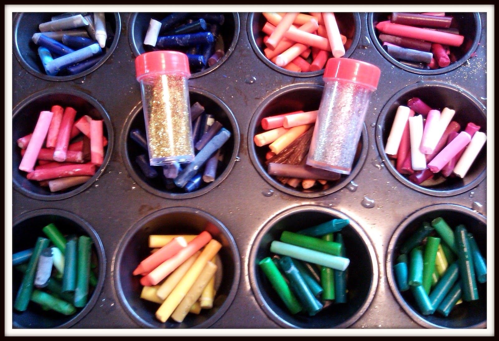 Double Treble Craft Adventures Glitter Crayons D.I.Y. in 3 Steps