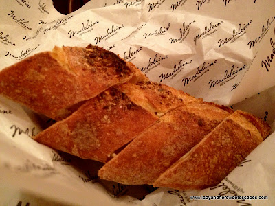 French Bread at Madeleine Cafe