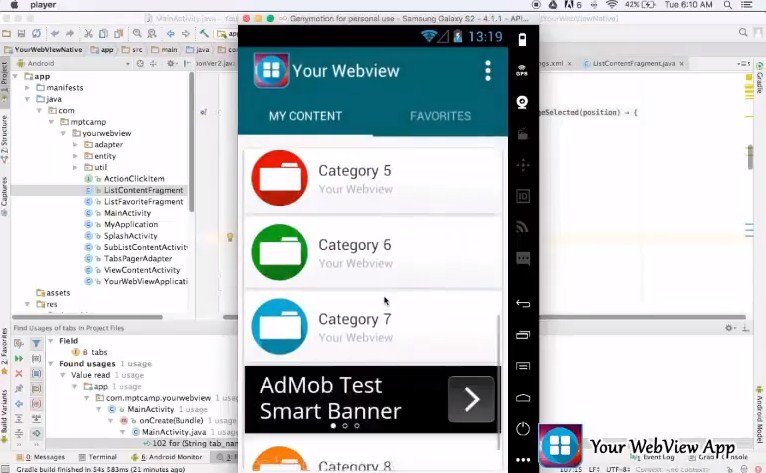 Kumpulan project android studios