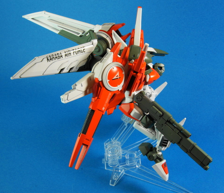 LBX with Gundam Equipment Kit Bash "Artemis Icarus" Custom Build