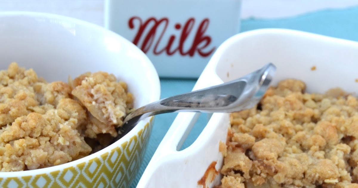 Apple Cinnamon Crumble Recipe — Dishmaps Robynes Memories