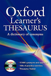 Ver reseña Oxford Learner's Thesaurus: A Dictionary of Synonyms Libro por Diana Lea
