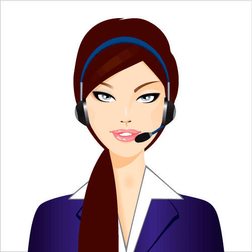 Atención al cliente Vector Vector Clipart