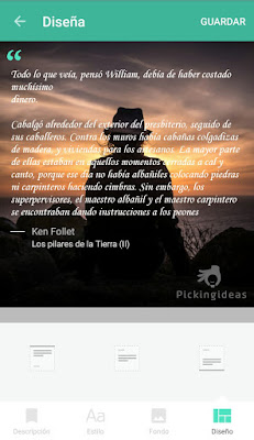 SmartphoneMania España: Pickingideas; una app novedosa para los amantes de la lectura