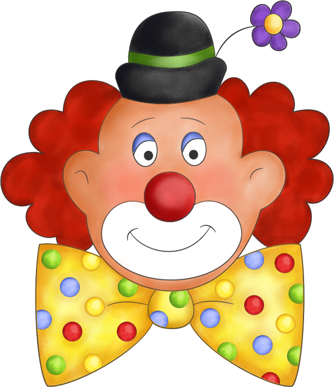 clipart clown couleur - photo #20