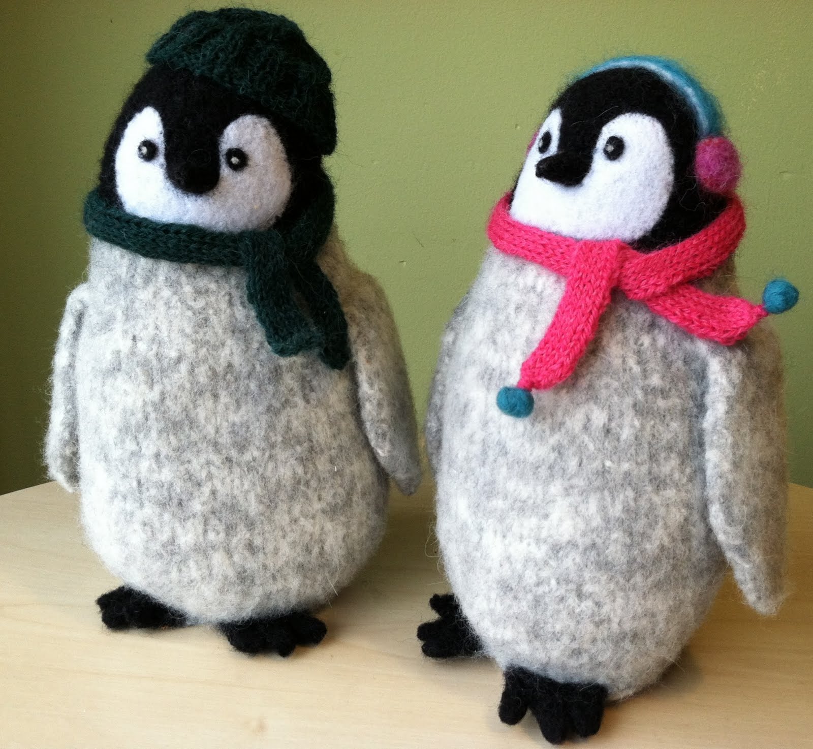 The Yarn Garden Blog: Woolly Penguins