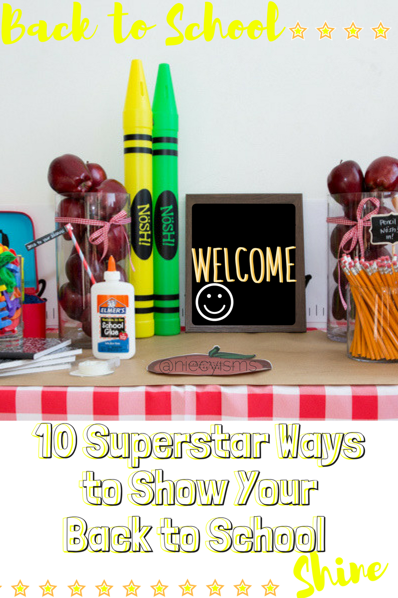 10 Superstar Ways to Show Your Back to School Shine