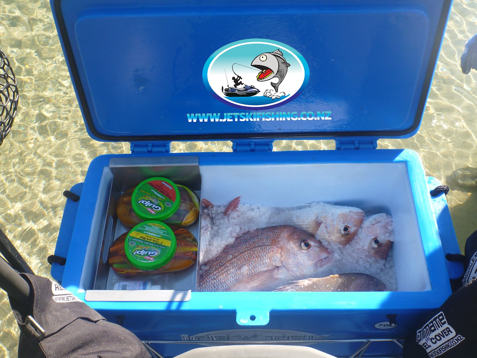 Jet ski fishing Blog Report 078 Maiden voyage on the new ski... 22nd of May 2012