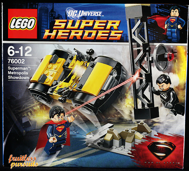 Fruitless Pursuits: Review: Lego Man of Steel: Superman Metropolis Showdown!