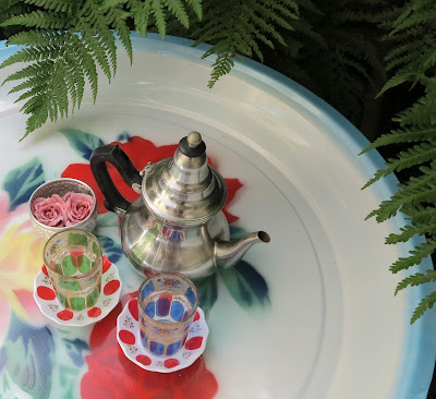 ByHaafner, teatime, Maroccan teapot, email tray, Turkish glasses
