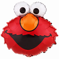 Elmo Jumbo Foil Balloon