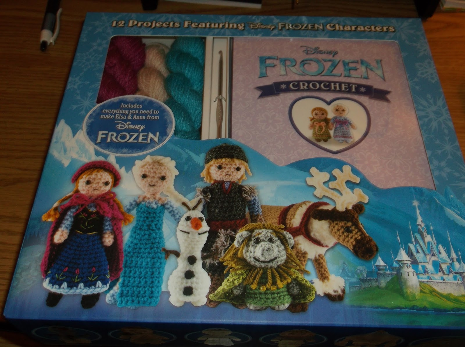 Missy's Product Reviews Disney's Frozen Crochet Kit By Kari Galusz