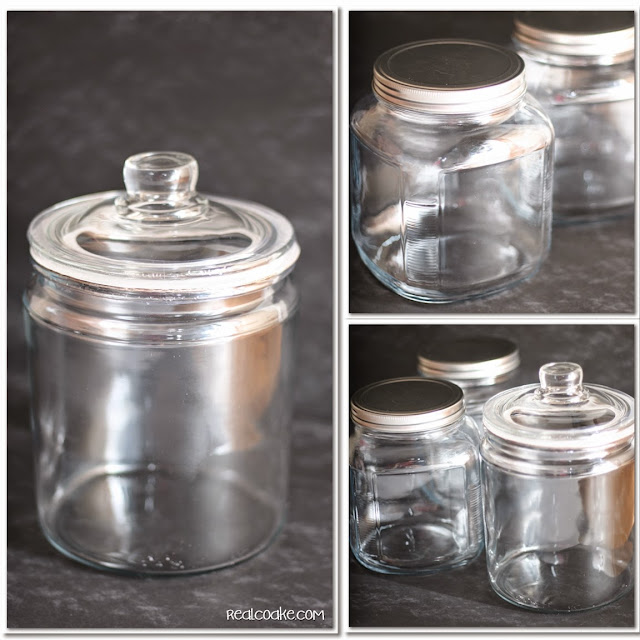 Father's Day gift idea of a glass etched candy jar just for Daddy #gifts #FathersDay #HomemadeGifts