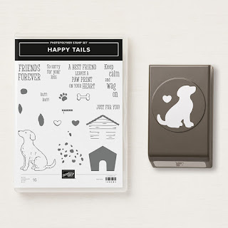 Heart's Delight Cards, Happy Tails, Dog Builder Punch, Occasions 2019, Stampin' Up!