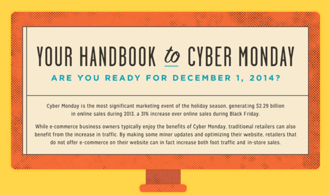 Image: Your Handbook to Cyber Monday Are you Ready for December 1, 2014?