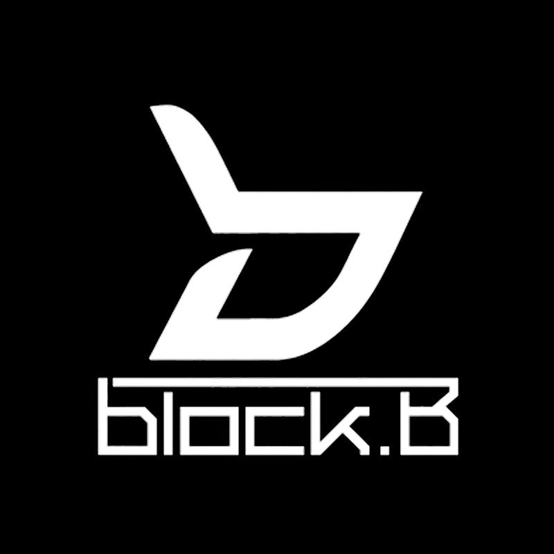 Block B Logo Font / Typeface | ☼ kpopfonts.com
