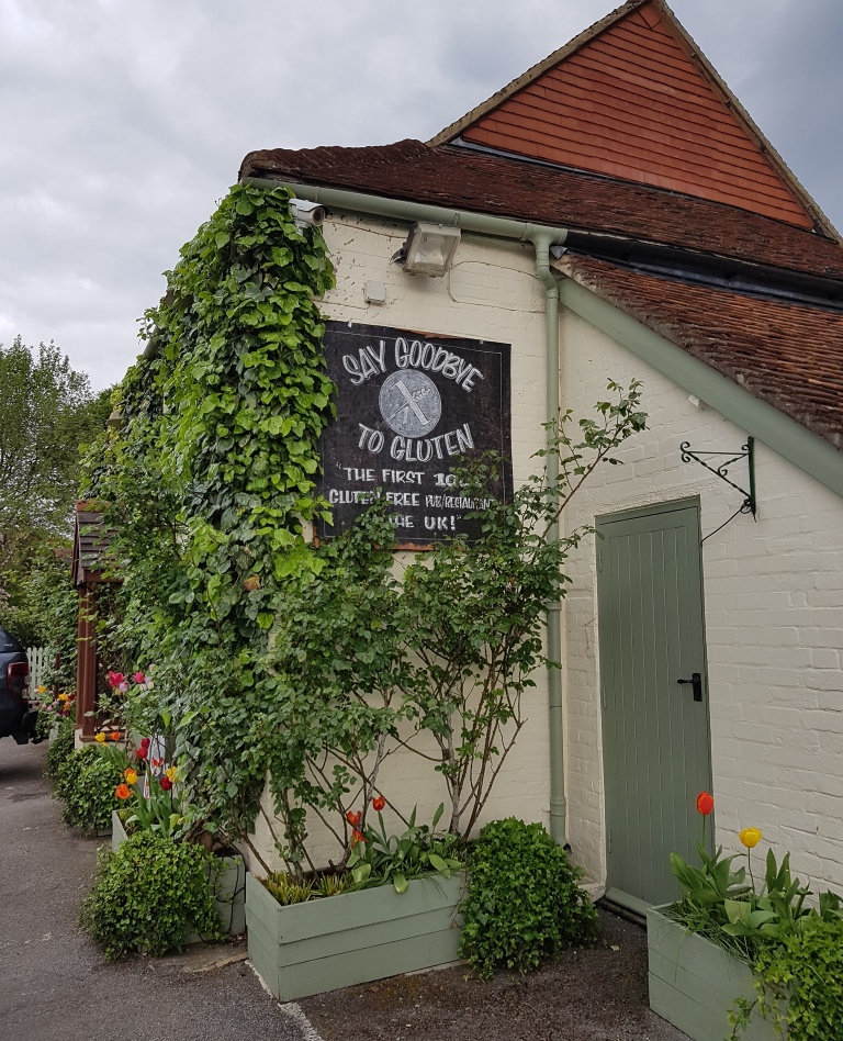 The Ham and Egger Files 100 gluten free at The Compass Inn at Winsor