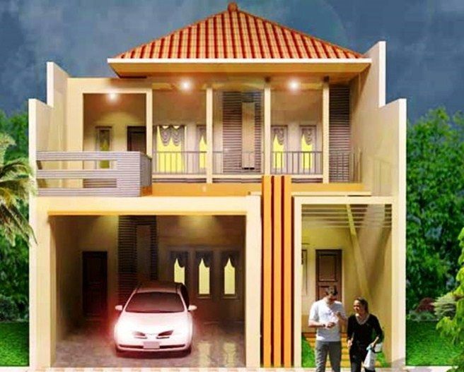 Desain Rumah Minimalis 2 Lantai Type 36 Modern Desain Rumah Minimalis 2 Lantai Type 36 Modern