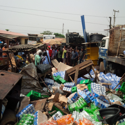 d One dead, several injured as truck ploughs into traders in Igando