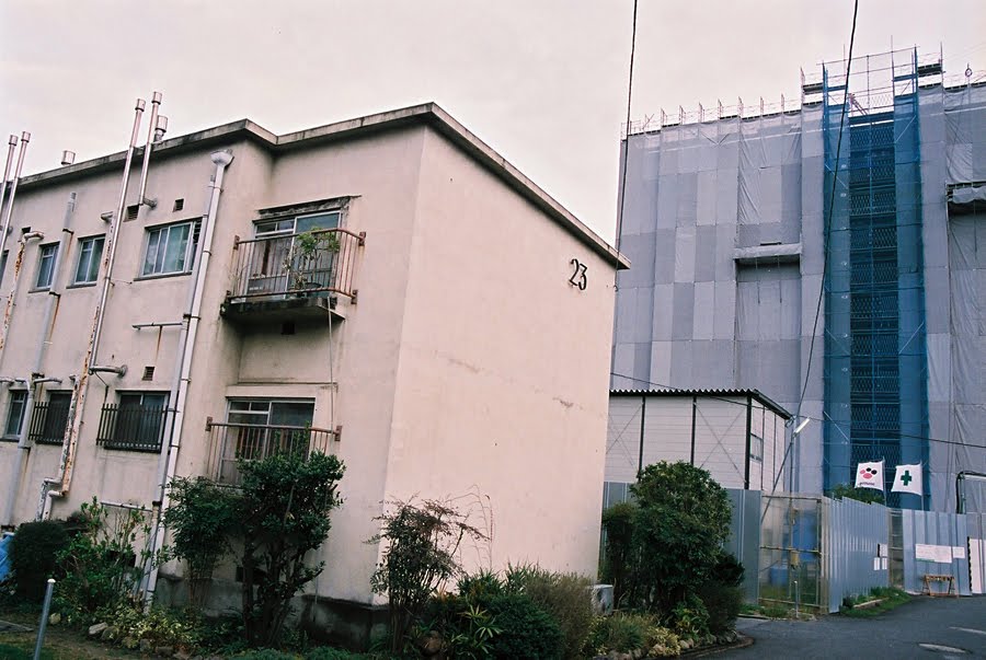 "Danchi" (publichousing complexes) in Osaka