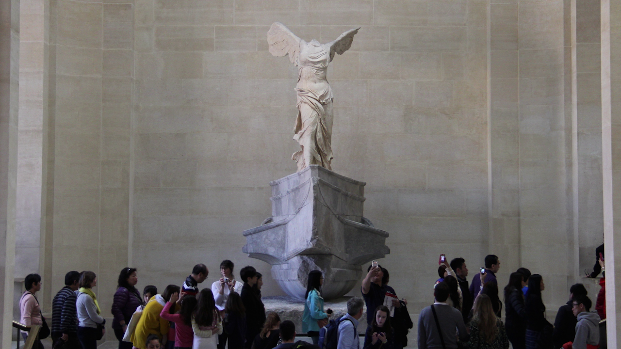 apoyo látigo Seguir Victoria de Samotracia | 190 a.C. | Museo del Louvre | París | Francia ~  HISTORIA DEL ARTE 2.0