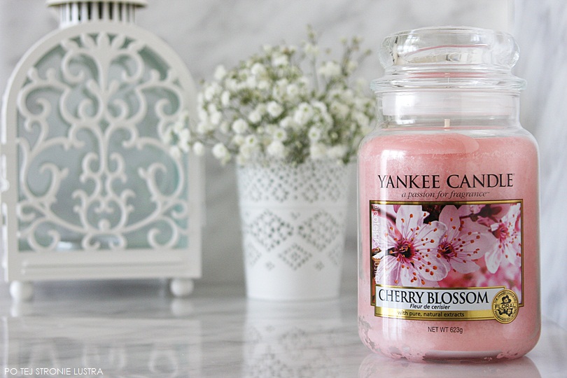 świeca zapachowa yankee candle cherry blossom