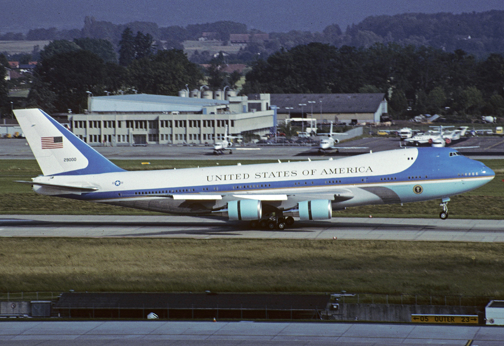 GVA Historic Images: Air Force One!