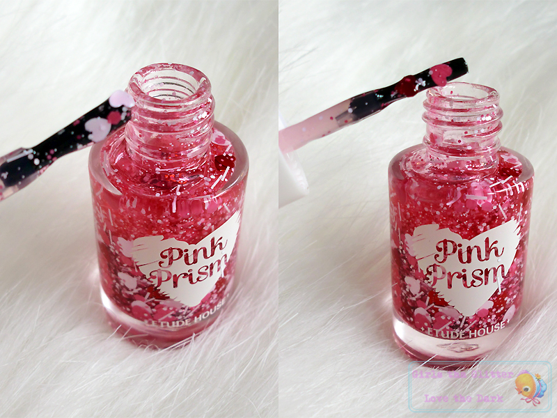 ETUDE HOUSE Pink Prism  Nails #5 Heart to Heart