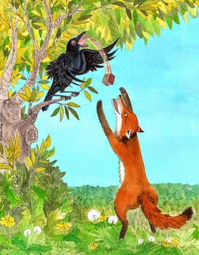 The Fox and The Crow ~ Read Story