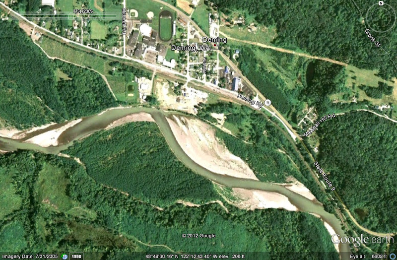 Reading the Washington Landscape Nooksack Levee at Deming