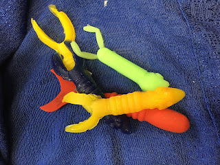 Soft Bait Fishing Lures Made with Do-it Plastisol Rubber