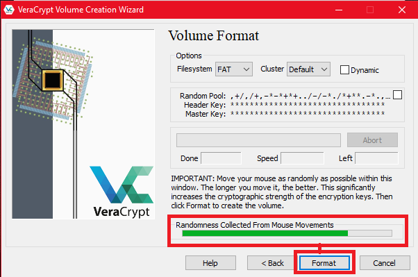 VeraCrypt volume format