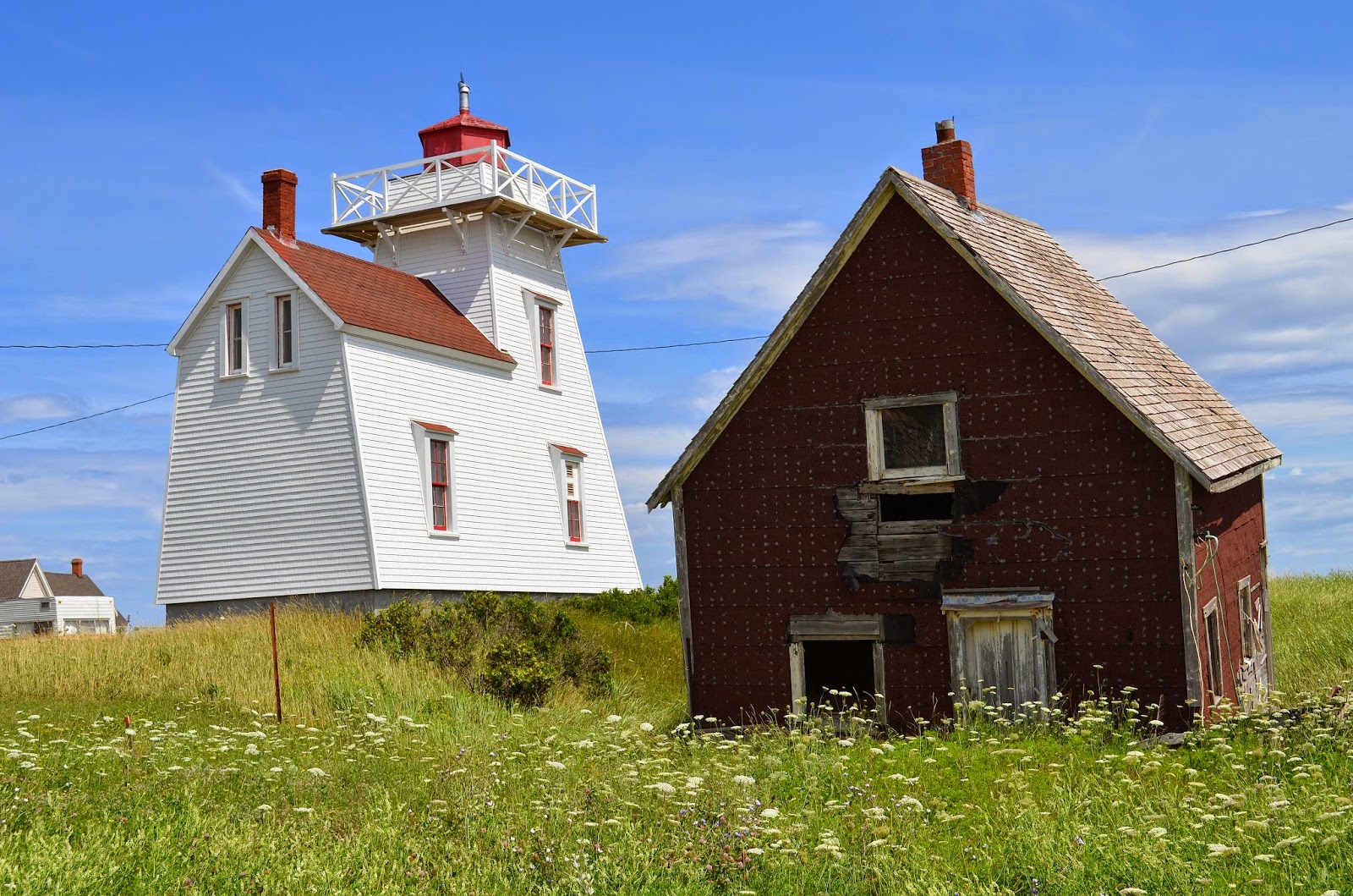 Neal's Lighthouse Blog North Rustico Harbour Lighthouse, North Rustico