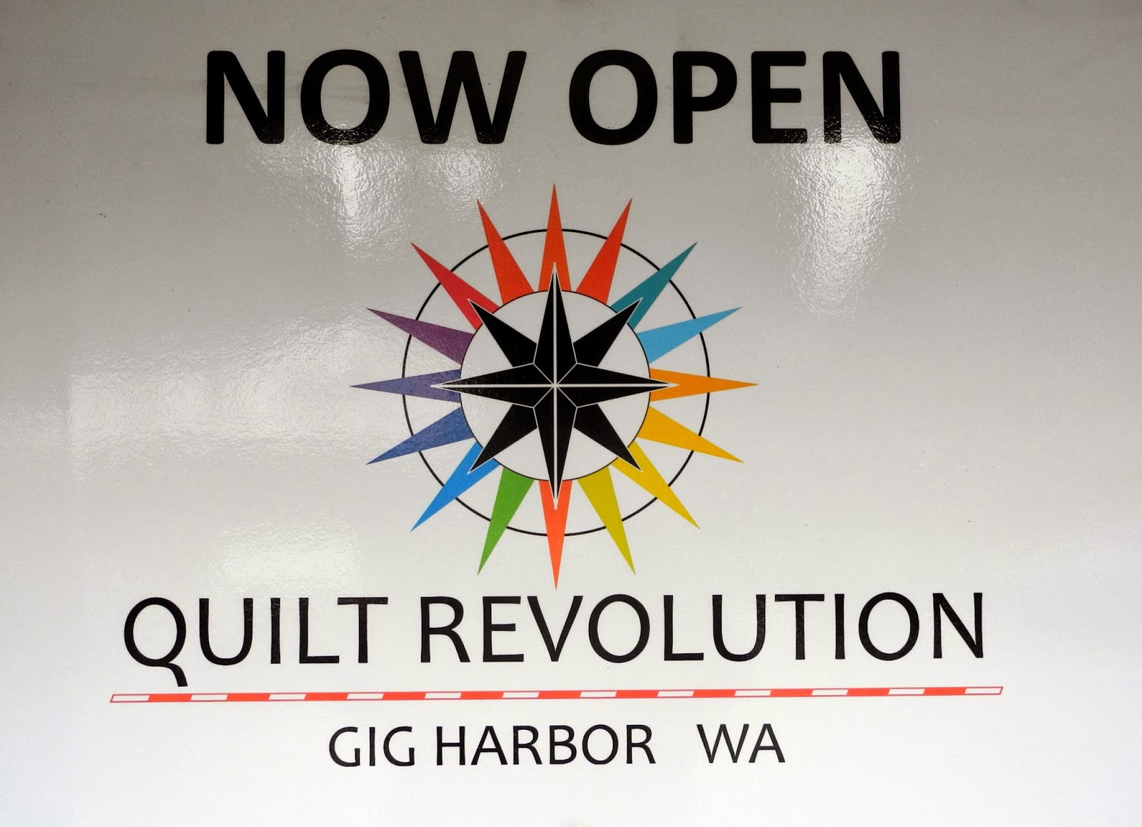 Sherrie loves color! New Gig Harbor quilt shop!