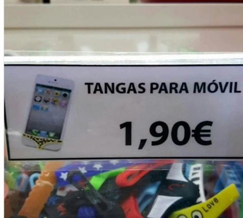 Tangas para móviles y tablets Tangas para móviles y tablets