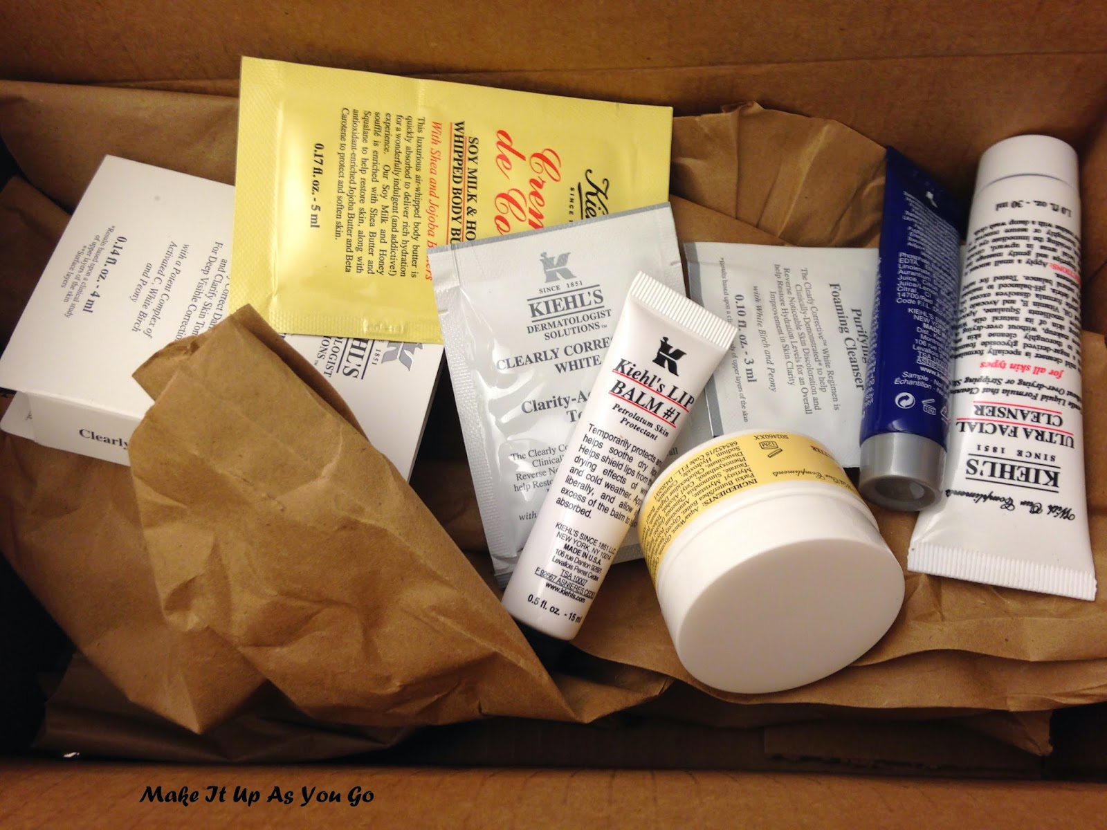 Make It Up As You Go Sample Bin Review Kiehls