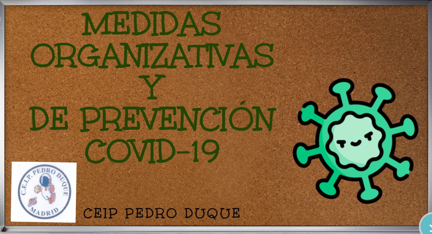 CIVID-19 MEDIDAS ORGANIZATIVAS