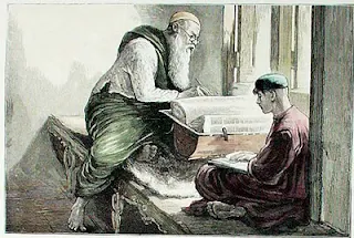 Ulama membagikan ilmu di masjid