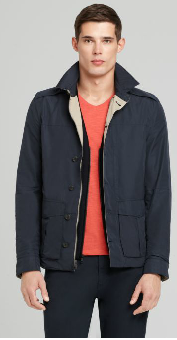 Manteau Elie Tahari En Laine Mélangée Noir - Taille 14 - Porté 2 Fois