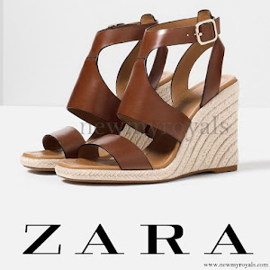 Crown-Princess-Victoria-wore-ZARA-Leather-Sandals