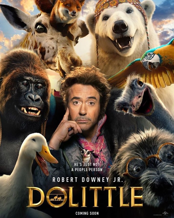 WATCH Robert Downey Jr. as Doctor DOLITTLE Unveiled in Film's First Trailer WATCH Robert Downey Jr. as Doctor DOLITTLE Unveiled in Film's First Trailer