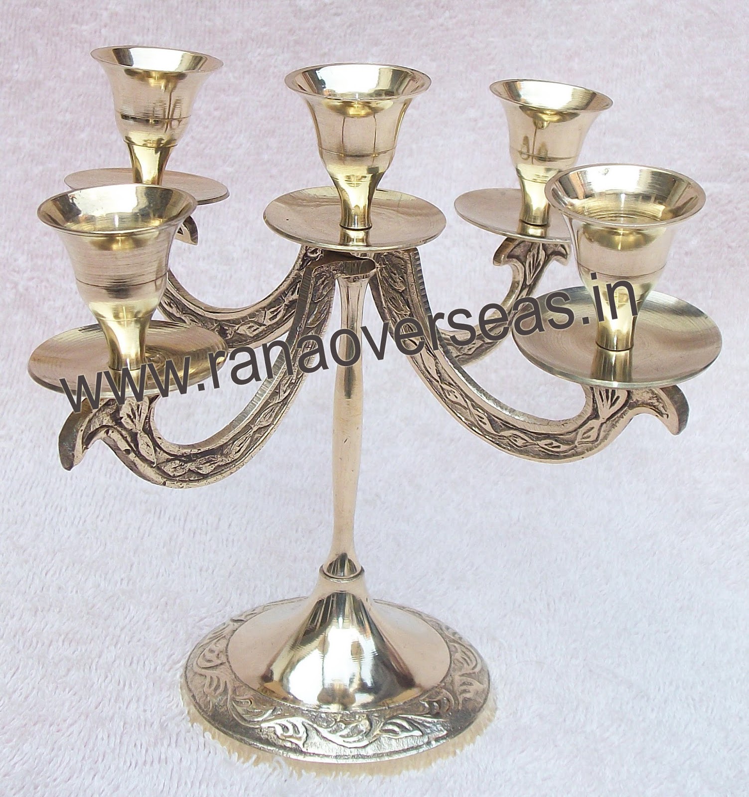 Rana Overseas Brass Candle Stands