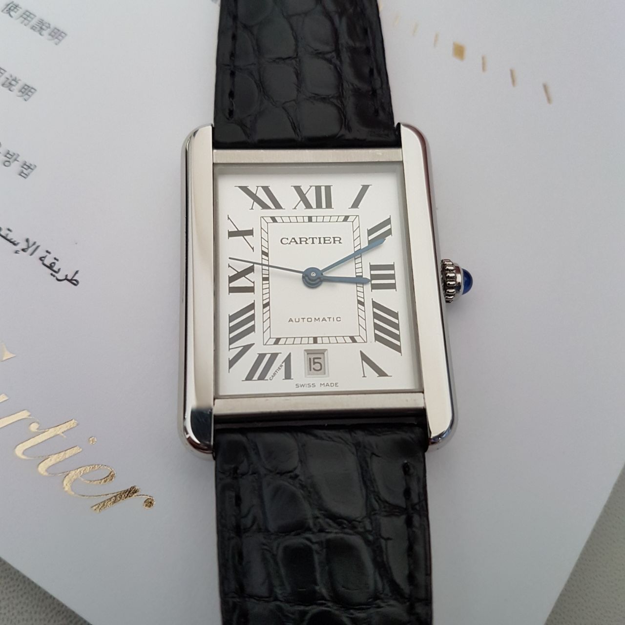 cartier tank solo for sale