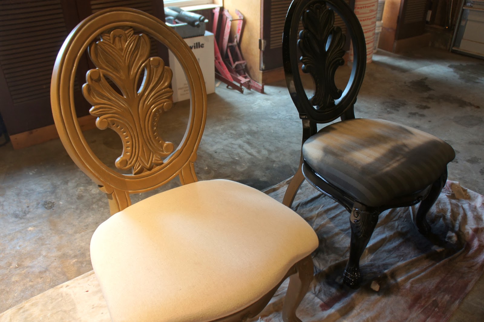 Haus Culture Spray Painted Chairs