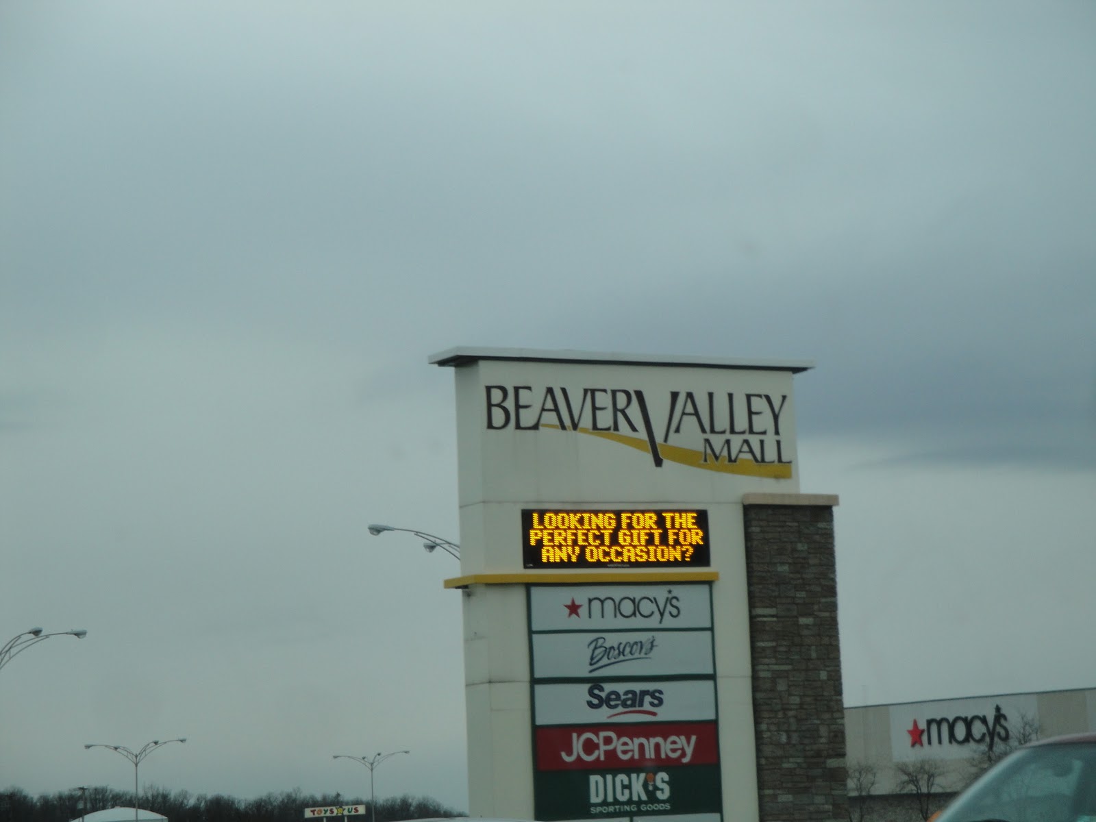 Travels and Wandering Beaver Valley Mall in Monaca PA