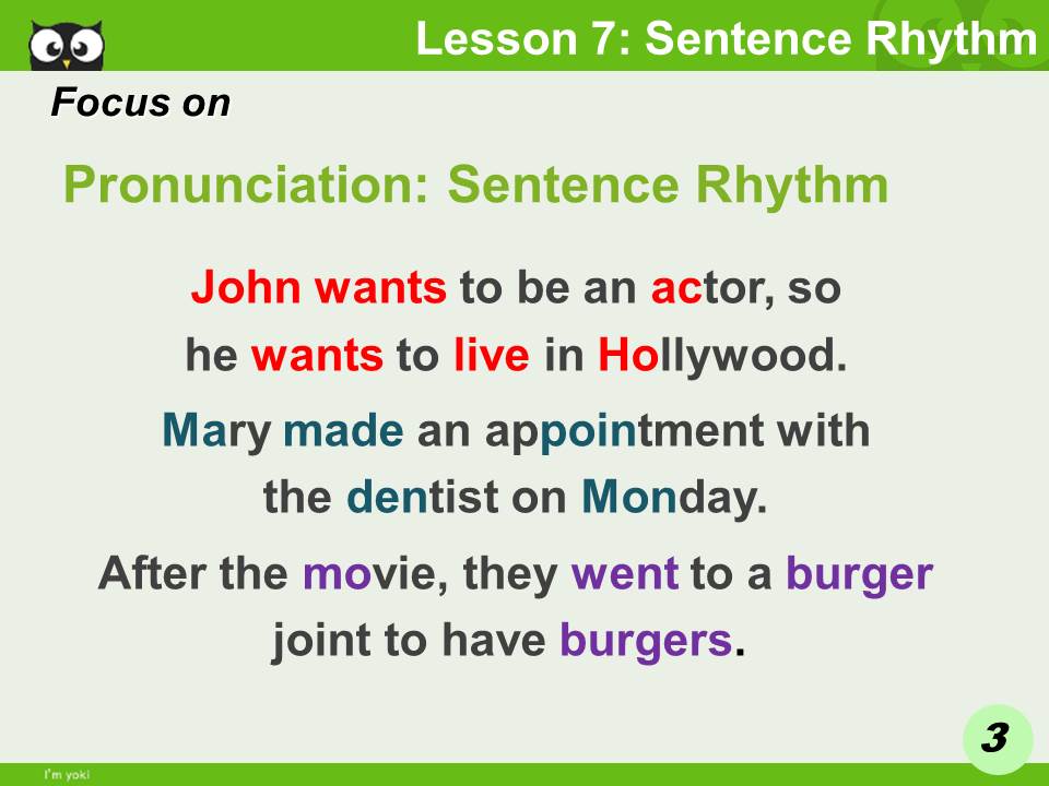 YOKITALK Unit 4_Lesson 7 Sentence Rhythm