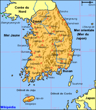 visite de l'Ile de Jeju Corée du sud
