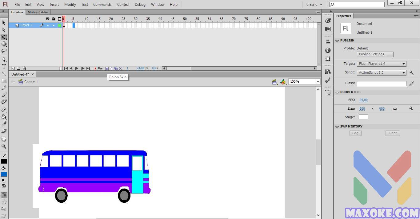 Cara Membuat Animasi Sederhana Dengan Adobe Flash Professional Cs 6